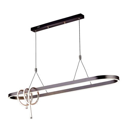 Toolight, lampă de tavan LED 120cm, 32W, 3000K, LHJ040-CP, negru mat, OSW-50018