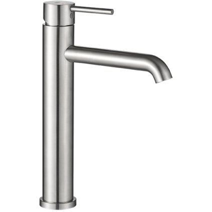 Kuchinox Noia, baterie lavoar înaltă h-295, oțel periat, LAV-BNK_22NA