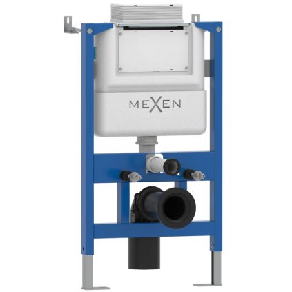 Mexen Fenix XS-F, modul pneumatic încastrat redus pentru WC suspendat, spălare de sus, 61850A