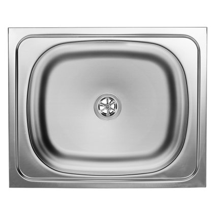 Kuchinox EKO, chiuvetă din oțel inoxidabil cu 1 compartiment pentru corp 500x400x150 mm, oțel, LAV-SKE_010T