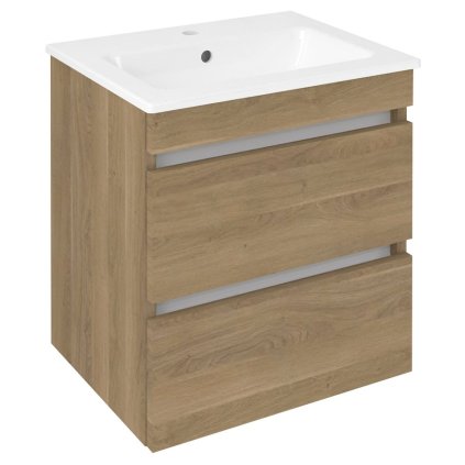 Sapho, dulap lavoar EZARA 48x54x39cm, stejar cuneo, EZ492-2525