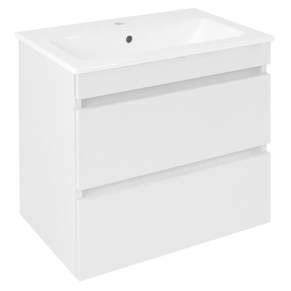 Sapho, dulap lavoar EZARA 58x54x39cm, alb lucios, EZ592-3030