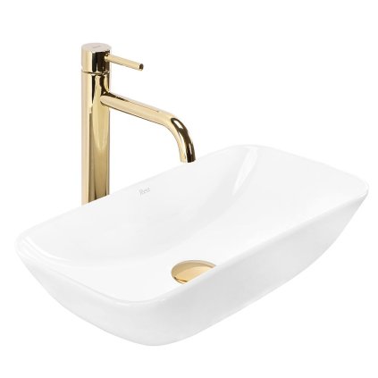 Lavoar de blat Rea Maria, 520x380x115 mm, alb lucios, REA-U6980