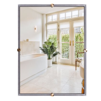 Rea, oglindă LED 60x80 cm, BL808, HOM-06914