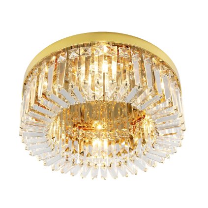 Toolight, lampă de tavan 50cm, 6xE14, APP1728-6C, auriu strălucitor, OSW-06353