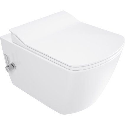 Deante Blur, vas de toaletă cu funcție de bideu 525x372x349 mm, alb lucios, DEA-CDZ_6WPW