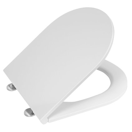 Isvea, Capac WC SLIM SISTEMA A, închidere silențioasă, deschidere ușoară, alb, 40KF0200I