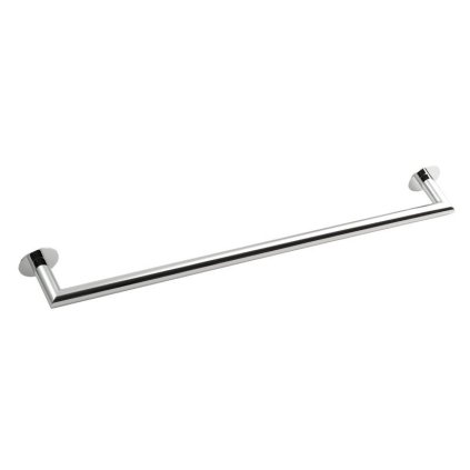 Suport prosop Polysan 650x70mm pentru lipirea sticlei, cromat, CE509G