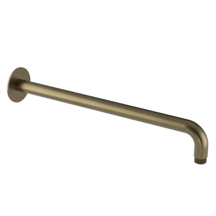 Braț de duș rotund Sapho, 400 mm, auriu mat, BR51G