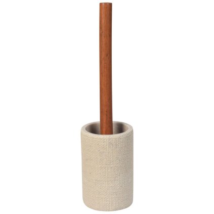 Sapho, suport perie de toaletă CRAFT, salcâm/bej, 8568