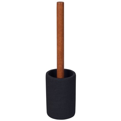 Sapho, suport perie de toaletă CRAFT, salcâm/negru, 8572