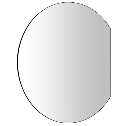 Sapho, oglindă cu iluminare din spate cu LED DARA CUT 20W, ø 100x90cm, folie încălzitoare, 34900CI