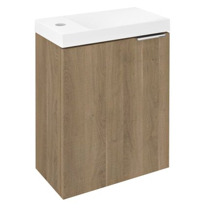 Sapho, Dulap lavoar LATUS X 39.4x50x22cm, stejar Cuneo, LT110-2525