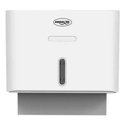 Aqualine, distribuitor prosoape de hârtie OLMO 273x206mm, alb, 1318-40