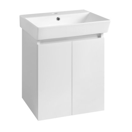 Aqualine, Dulap lavoar PANEDA 45x55x34.2cm, alb, PN245