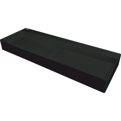 Deante Blur, lavoar blat granit 1000x400x120 mm, negru, DEA-CQB_NU1S