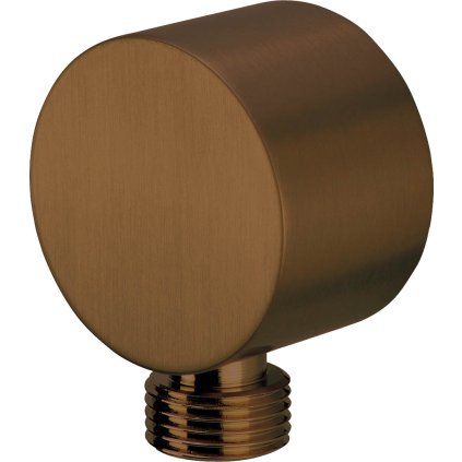 Deante Cascada, racord rotund pentru furtun de duș 1/2", bronz, DEA-NAC_C54K
