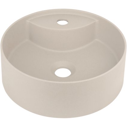 Deante Silia, lavoar blat granit 360x360x125 mm, bej, DEA-CQS_5U4B