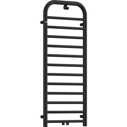 Deante Silia, calorifer baie 500x1210 mm, 458W, negru mat, DEA-AGI_NG41