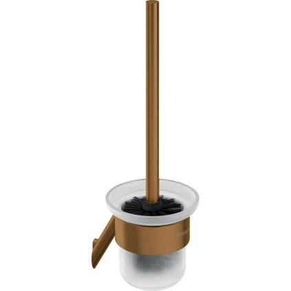 Deante Silia, perie de toaleta de perete, bronz periat, DEA-ADI_C711