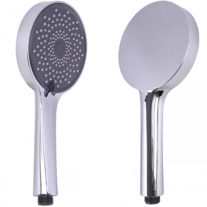 Erga Fanki, cap de duș manual cu 3 funcții, cromat, ERG-YKA-BP.FANKI-CHR