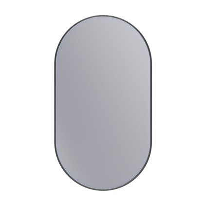 ErgaOvalMirror50x90cmBlackFrame 3