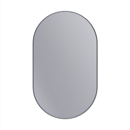ErgaOvalMirror60x100cmBlackFrame 3