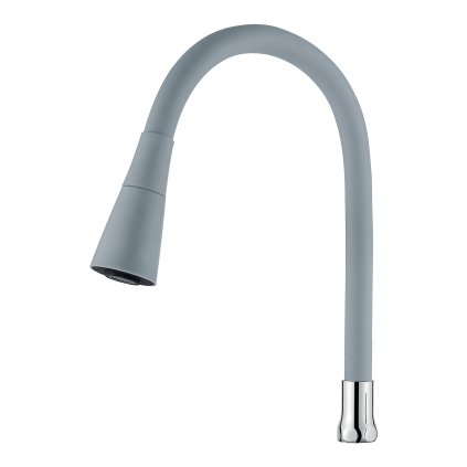 Invena, pipă elastică cu 2 funcții pentru baterii de chiuvetă, gri, INV-SC-B1-1Z2-L