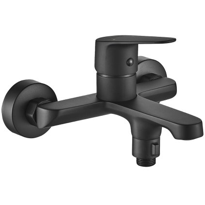 Kuchinox SAGRA, baterie pentru cada, negru mat, LAV-BQR_710D