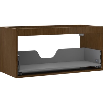 Mexen Box-A, dulap suspendat 100 cm, 1 sertar, nuc, 91AX0-1000-470-1-86