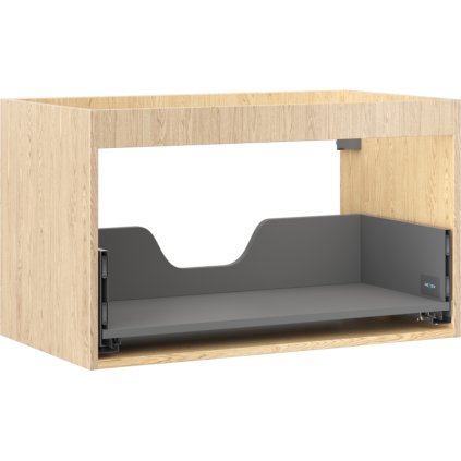 Mexen Box-A, dulap suspendat 80 cm, 1 sertar, stejar, 91AX0-0800-470-1-81
