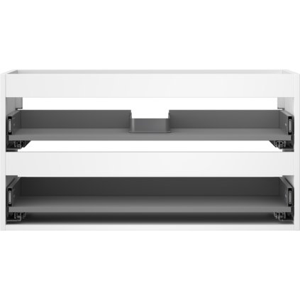 Mexen Box-A, dulap suspendat 90 cm, 2 sertare, alb mat, 91AX0-0900-470-2-01