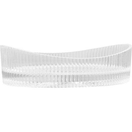 Mexen Kivo, lavoar de blat din sticlă 50 × 37 cm, transparent, 24215000