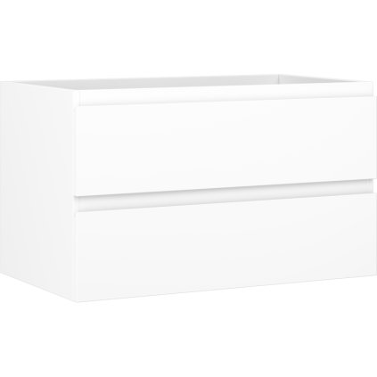 Mexen Orio, mobilier baie 80 cm, 2 sertare, alb mat, 91A10-08047-2-BFF01