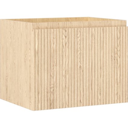 Mexen Rivel, mobilier baie 60 cm, 1 sertar, canelat, stejar, 91A20-06047-1-BF81