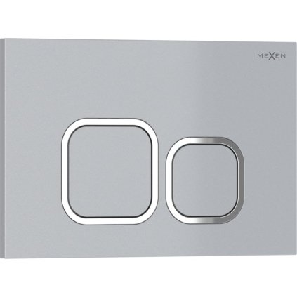 Mexen Tex 03, buton încastrat, crom mat, 6103-04