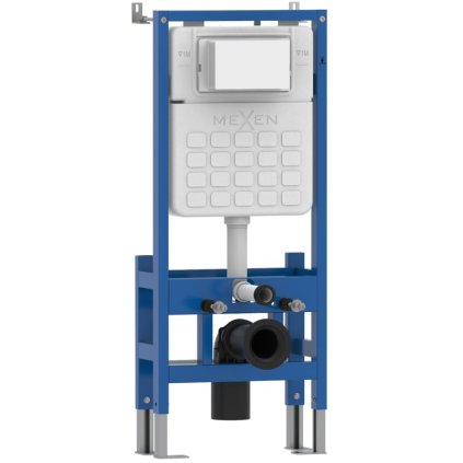 Mexen Tex F, cadru ascuns independent cu control pneumatic pentru WC, 61101A