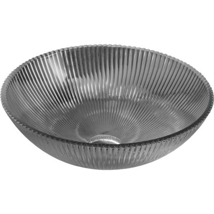 Mexen Zuri, lavoar de blat din sticlă 39 × 39 cm, negru, 24193970