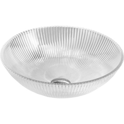 Mexen Zuri, lavoar de blat din sticlă 39 × 39 cm, transparent, 24193900