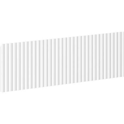 Mexen, Front canelat pentru corp de mobilier de baie 50 x 20 cm, alb mat, 91A20-0500-235-1-01