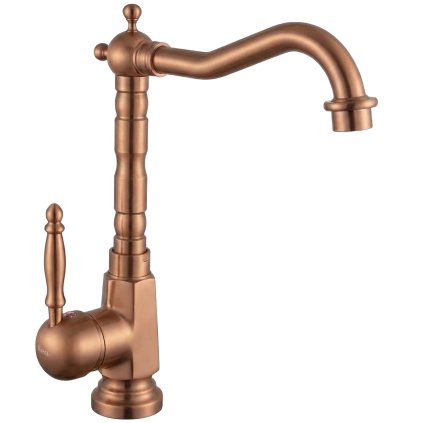 Baterie chiuvetă înaltă Rea Bona Old h-285, cupru mat, REA-B6528