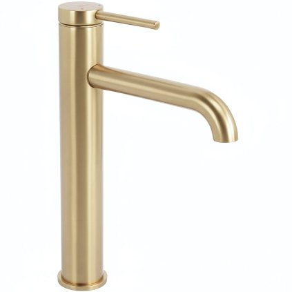 Baterie lavoar înaltă Rea Spot, auriu mat, REA-B9632