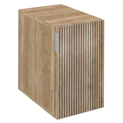 Sapho, Dulap inferior CIRASA STRIP cu ușă 30x52x46cm, dreapta/stânga, stejar Alabama, CR302-2322