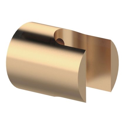 Sapho, suport de duș rotund, fix, auriu mat, SD719