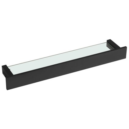 Sapho, raft PATRON cu bară 58cm, negru, PX582B