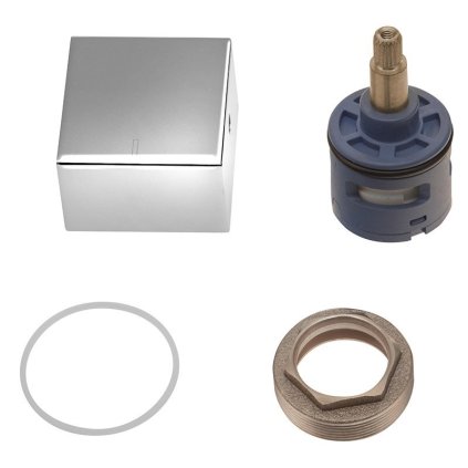 Sapho, Întrerupător cu controler pentru baterie ascunsă, cromat, ND1101-44-1