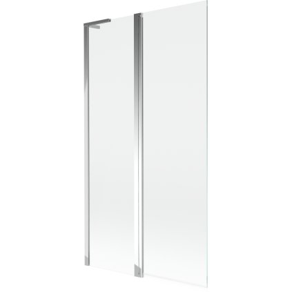 Mexen Mist L, paravan de baie cu 2 aripi 100 x 150 cm, sticlă transparentă, profil cromat, 8A9L-100-011-01-00