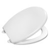 Aqualine, scaun WC FIXET, alb, ST278