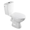 Aqualine, scaun WC FIXET, alb, ST278