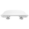 Aqualine, scaun WC VERMET, Soft Close, alb, VRS008